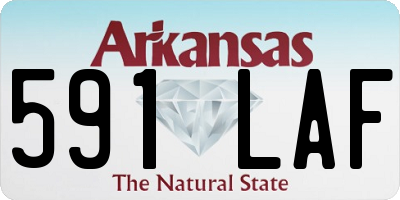 AR license plate 591LAF