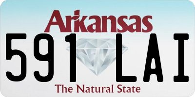 AR license plate 591LAI