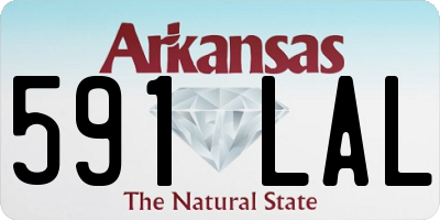 AR license plate 591LAL