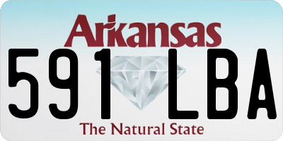 AR license plate 591LBA