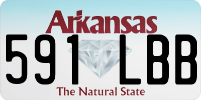 AR license plate 591LBB
