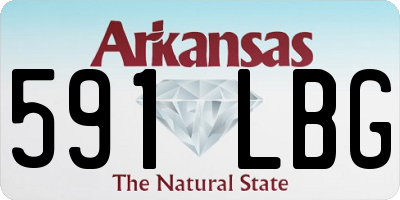 AR license plate 591LBG