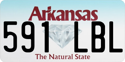AR license plate 591LBL