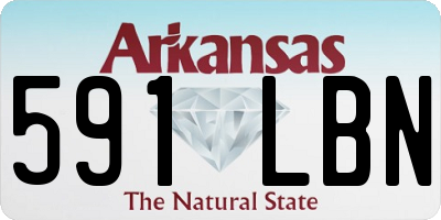 AR license plate 591LBN