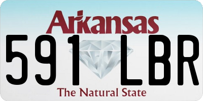 AR license plate 591LBR
