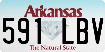 AR license plate 591LBV