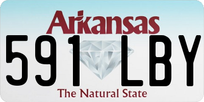 AR license plate 591LBY