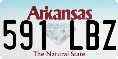 AR license plate 591LBZ