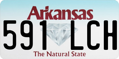 AR license plate 591LCH