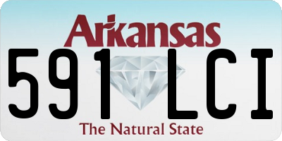 AR license plate 591LCI