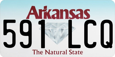 AR license plate 591LCQ
