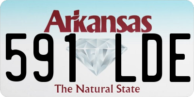 AR license plate 591LDE
