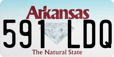 AR license plate 591LDQ