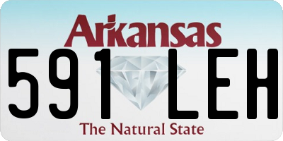 AR license plate 591LEH