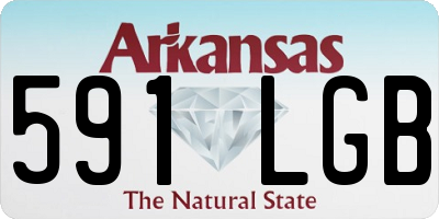 AR license plate 591LGB