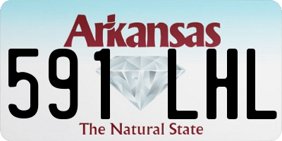 AR license plate 591LHL