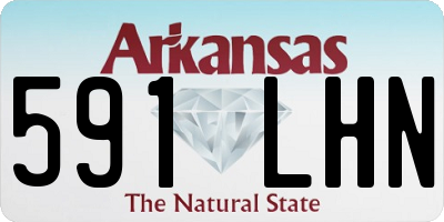AR license plate 591LHN