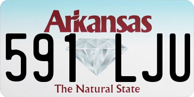 AR license plate 591LJU