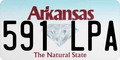 AR license plate 591LPA