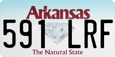 AR license plate 591LRF