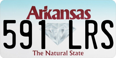 AR license plate 591LRS