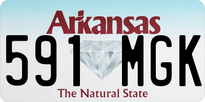AR license plate 591MGK