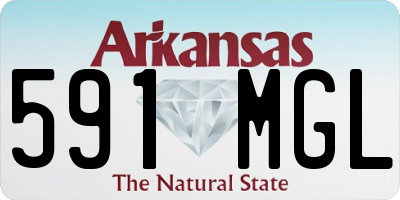 AR license plate 591MGL