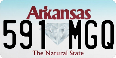AR license plate 591MGQ