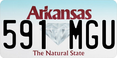 AR license plate 591MGU