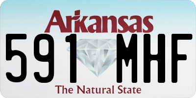 AR license plate 591MHF