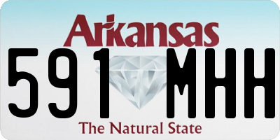 AR license plate 591MHH