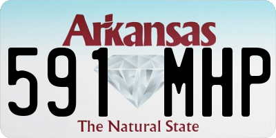 AR license plate 591MHP