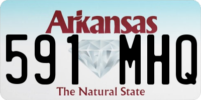 AR license plate 591MHQ