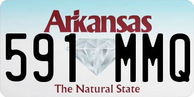 AR license plate 591MMQ