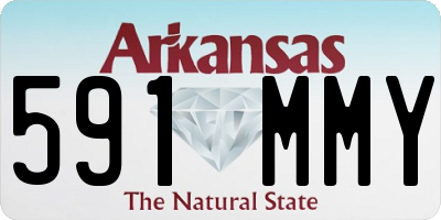 AR license plate 591MMY