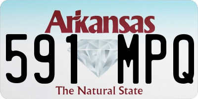 AR license plate 591MPQ