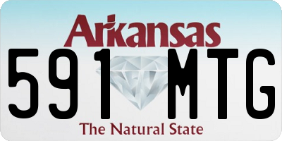 AR license plate 591MTG
