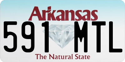AR license plate 591MTL