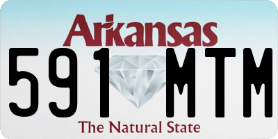 AR license plate 591MTM