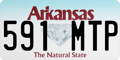AR license plate 591MTP