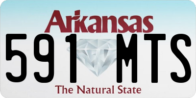 AR license plate 591MTS