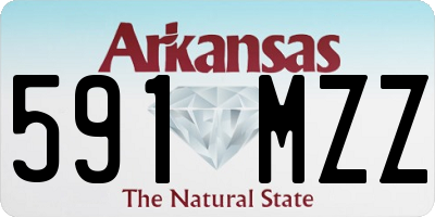 AR license plate 591MZZ