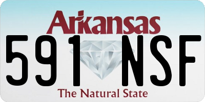 AR license plate 591NSF