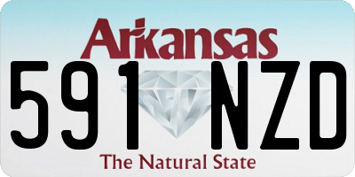 AR license plate 591NZD