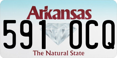 AR license plate 591OCQ