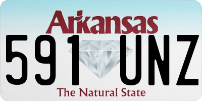 AR license plate 591UNZ