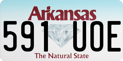 AR license plate 591UOE