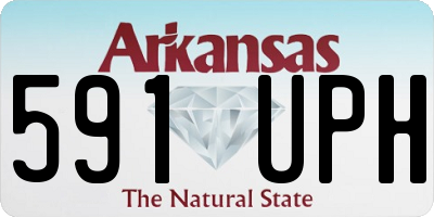 AR license plate 591UPH