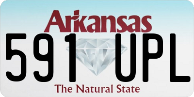 AR license plate 591UPL