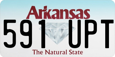 AR license plate 591UPT